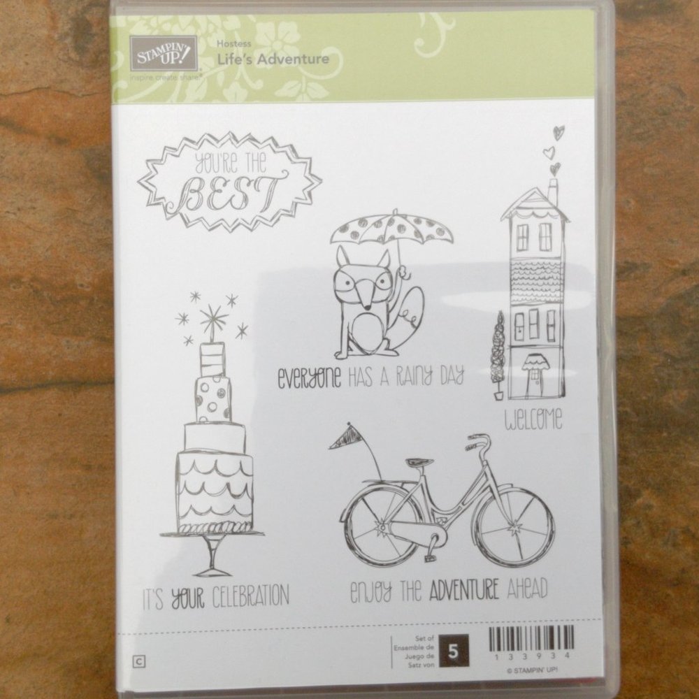 Stampin’Up “Life‘s Adventure” stamps set - Picture 2 of 7